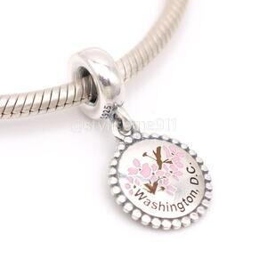 Authentic PANDORA Rare Special Edition Washington DC Dangle Charm